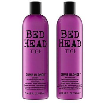 Bed Head Dumb Blonde Duo Kit - Kazeta pre poškodené blond vlasy